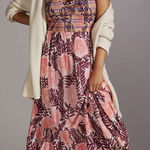 Anthropologie Cecilia Pettersson x Smocked Maxi Dress Photo 0