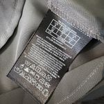 Guess NWT  Women’s Button Up Blouse Tuxedo Grey Beaded Sheer Sz Small‎ Office Photo 6