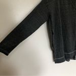 Free People Movement Long Sleeved Dark Gray Tee Shirt Side Split New Small Photo 1