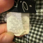 Source Unknown Women’s Black&White P.G.B. Button Down Photo 3