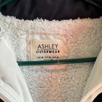 Ashley by 26 International  Blue and Cream Outerwear Photo 2