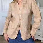 Jones New York Women's Tan and Cream Jacket Photo 3