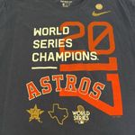 Houston Astros 2017 World Series champions szXL womens short sleeve T Photo 2