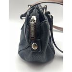 Fossil  Coronado Pebbled Leather Black/Brown Hand Bag‎ East West Photo 4