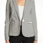 Philosophy black /white stripe blazer jacket size M Photo 0