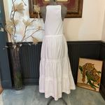 J.Crew Ribbed High-Neck Cutaway Tank Dress With Poplin Skirt - Sz Med ๐งก๐ Photo 7