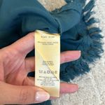 Anthropologie Anthro 100% viscose tie shoulder boho tassel tiered empire waist mini dress Photo 6