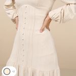 Lulus  Cream Long Sleeve Dress Photo 2