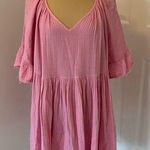 Stark x Pink Gauze Babydoll Dress Size L Photo 0