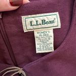 L.L. Bean Vintage Western Tank Faux Suede Dress Purple Size 14 Photo 2