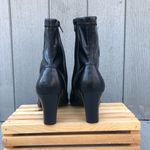 Apostrophe NWOT Black  Patchwork Patent Leather Heeled Boots Booties Photo 6