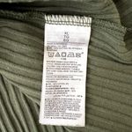 Old Navy  Green Ribbed Ruffle Tank Top Photo 6