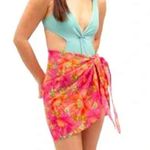 Beach Riot - Melanie Hibiscus Side Wrap Floral Hawaiian Sarong Cover Up Beach Photo 0