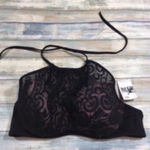 Shade & Shore  Mesh High Neck Push Up Bikini Top •36B •New With Tag Photo 0