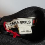 ZARA NEW SRPLS Women's Wool Blend Structured Shoulder Pad Mini Utility Dress S Photo 1