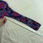 ZARA Floral Print Cut Out Twist Front Long Sleeve Dress Photo 9