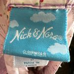 Nick & Nora  Pajama Pants Short Sock Monkey Lounge Wear PJ‎ Bottoms Small Photo 3