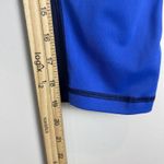 Athleta  Womens‎ Velocity Colorblock Capri Medium Blue Leggings Active Sporty Gym Photo 5