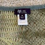 Lily by Firmiana Green Ombré Crochet Vest Tunic Size M Photo 4