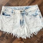 Cello Bleach Washed Distressed Jean Shorts Size M Photo 0