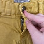 Free People  low rise mustard skinny stretch jeans size 26 Photo 6
