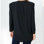 Pomander Place NWT Tuckernuck Bedford Top XXL Black Long Sleeve Dressy Photo 2