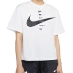 Nike NWT SWOOSH JUST DO IT RELAXT FIT T SHIRT WHITE XL Photo 1