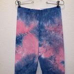Mayfair blue pink tie dye casual comfy high rise leggings Size XL Photo 1