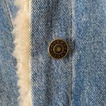 Gucci Authentic Shearling Embroidered Denim Jacket 🦁 Photo 6