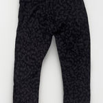 Lululemon Wunder Under Black Cheetah Capri Leggings Size 4 Photo 0