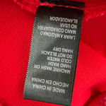 Ambiance Red Blazer Womens Small Single Breasted Holiday Christmas Office Career Photo 9