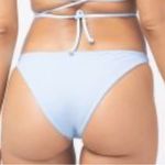 l*space L" NWT Sky Blue Maggie Bikini Top + Camacho Bottom Classic - Sky Blue XL Photo 2