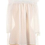 Beach Riot swiss dot off shoulder top Photo 0