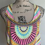Mara Hoffman  Aztec Print Colorful Tank Top Size Small Photo 3