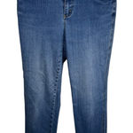 Bill Blass  Stretch Straight Leg Blue Jeans, Good Condition, Size 8 Photo 0