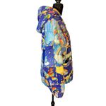 Dolls Kill  Care Bears Puffer Jacket Quilted Hooded Rainbow Y2K Rave Sz XS Photo 7