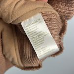 Green Tea medium neutral tan women’s knit zippered vest Brown Photo 3