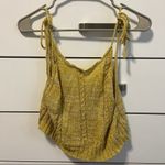 Free People Bombshell Tank Top Yellow Photo 4