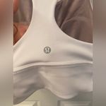 Lululemon  athletica White Sports Bra Photo 4