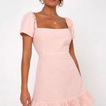 Motel NWT Urban Outfitters  SYAMI DRESS IN PEACH M Photo 0