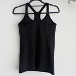 Lululemon Tank Top Womens 8 Black Ebb To Street Ribbed Racerback Yoga Athletic Photo 4