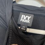 Ivy Park  Black Graphic Spell Out Hoodie Size XS Photo 2