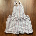 Wallflower striped‎ soft Shortalls size small White Photo 6