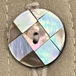 Madame Butterfly Beaded Blazer Jacket by Faith Size Large Tan Photo 10