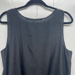 Kensie Black Sleeveless Crochet Women's Top Size Medium Lightweight Photo 6