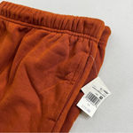 Ultra Flirt Fleece Lined Shorts Plus Size 3XL Burnt Orange Side Pockets Elastic Waist Photo 4