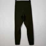 Nuuds High Waist Elevate Legging in Darkest Olive Size Large Green Photo 2