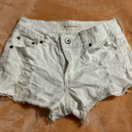 Ocean Drive White jean shorts Photo 0