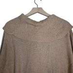 Chico's Women's L Tan Cowl Neck Sweater Photo 3