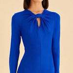 Farm Rio NWT  Bright Blue Long Sleeve Bodysuit - Size small Photo 0